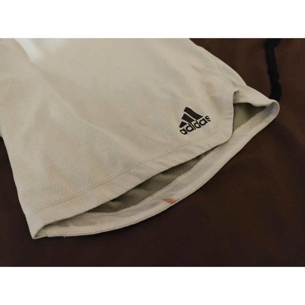 Adidas Mens Climalite Basketball Shorts Grey Olive Green DM1583 Size Medium